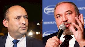 ליברמן בנט, צילום: Ralph Alawang יונתן סינדל פלאש 90